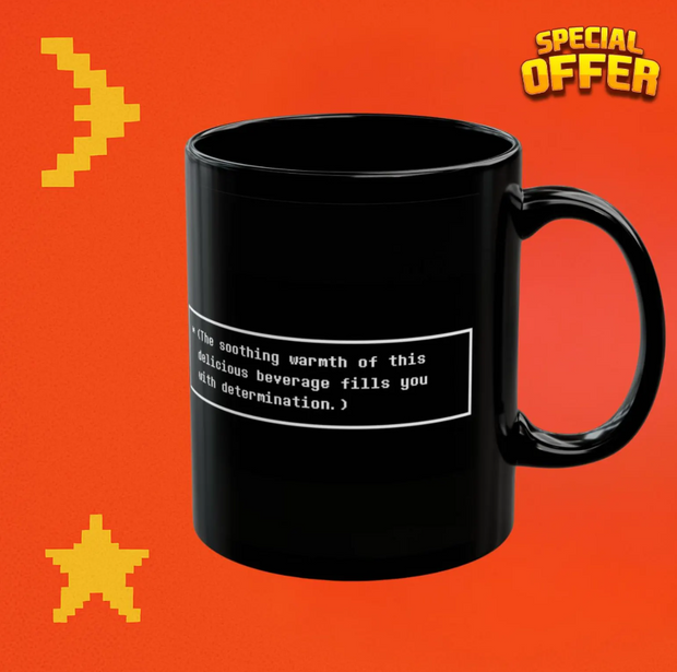 Undertale Mug Retro Gaming Coffee Mug, Gamer